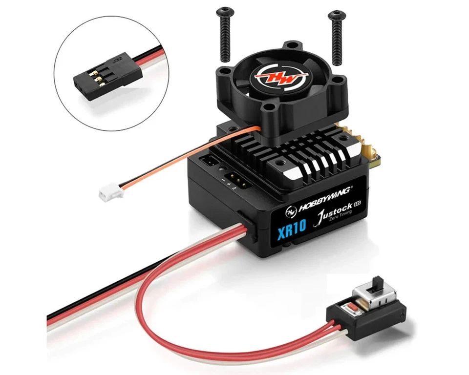Hobbywing Xerun XR10 Justock G3S 1/10 Sensored Brushless ESC 30112005 - Image 1 of 1