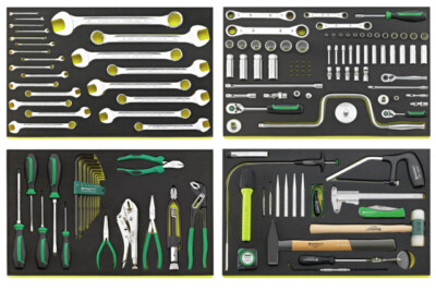 Stahlwille TOOL SET IN TOOL-CONTROL TRAY-SYSTEM 97830802 Set with  122 Psc. 1321