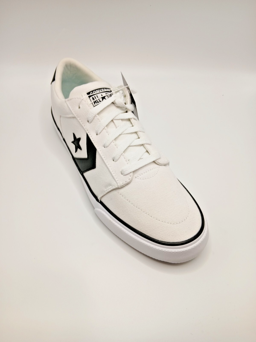 Converse Low White Canvas Men Size 10 UK Brand New | eBay UK