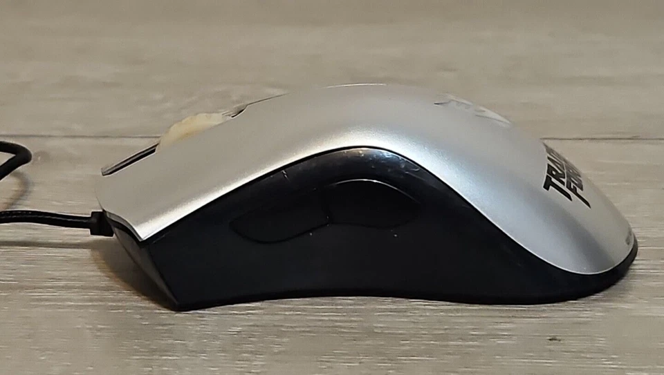 Razer Transformers 2011 Deathadder Gaming Mouse Discontinued Rare Megatron Ed. - Image 3 of 4