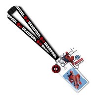 Marvel Deadpool Lanyard With Pvc Dangle , New, Free Shipping on sale Marvel Deadpool Lanyard With Pvc Dangle , New, Free Shipping on sale