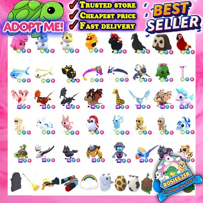 Adopt From Me!Mega Neon Fly Ride MFR/NFR/FR MANY CHEAP PETS SAME DAY DELIVERY 