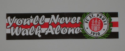 Flaggenfritze Drapeau De La St Pauli - You'll Never Walk Alone