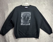 Vintage Huey Newton Sweatshirt Unisex size Large Ultimate Hanes Print pro  Tag