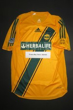 Camiseta deportiva auténtica Adidas Formotion LA Galaxy 2006-2007 kit Herbalife