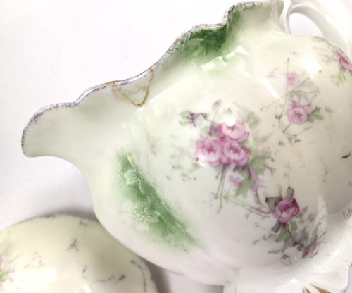Vintage/antique RS PRUSSIA Cream and Sugar - Picture 9 of 10