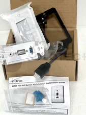 Extron 70-726-63, WPD 110 A HDMI W IR & AUDIO Pass-Through Wallplate White #Q13m