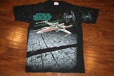 RARE EXCELLENT Vintage Star Wars T-shirt. 1996. Made In USA. Youth L 14 - 16 