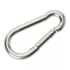 1-20 St&uuml;ck Karabinerhaken Feuerwehrkarabiner Schnappkarabiner Schnapper Haken