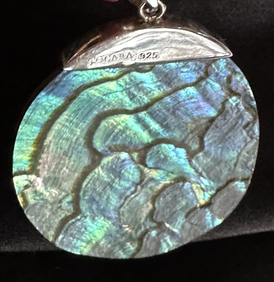 Tocara Sterling Silver Abalone Shell Pendant Larg… - image 6