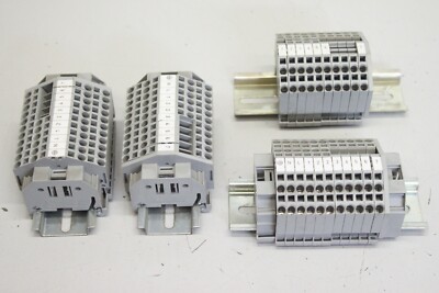 44 x WAGO 249 2802.5mm terminal block protective conductor 249