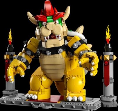 Custom Lego Super Mario 3d World Lego Fury Bowser Lego 71411