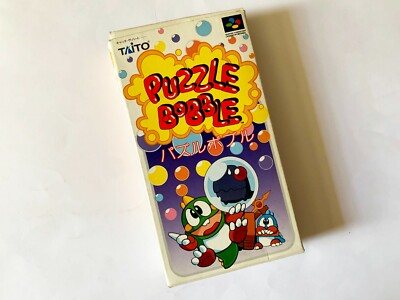 【90's ミドルスクール 4CD】SFC S.F.C. セット SFC Puzzle Bobble Super Famicom Nintendo Taito SNES Game Japan JP