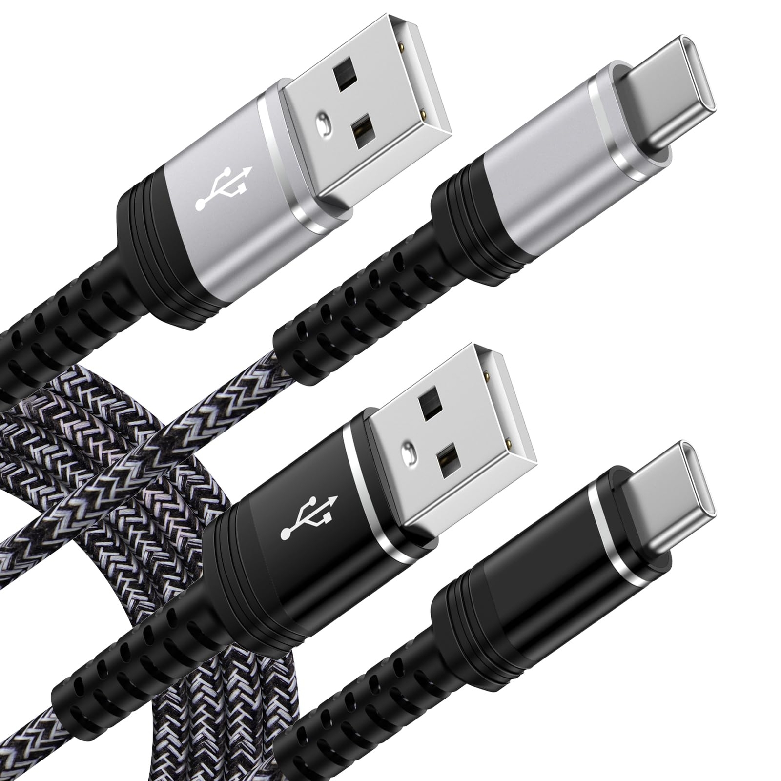 Fast Samsung Charger Cable USB C 2 Pack 6ft for Galaxy Z Fold 6 Flip 6 5 S24 ...-image