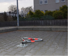 MrLion Parkplatz Sperrbügel TUB1010 – Verzinkter Produktbild-Vorschau 2