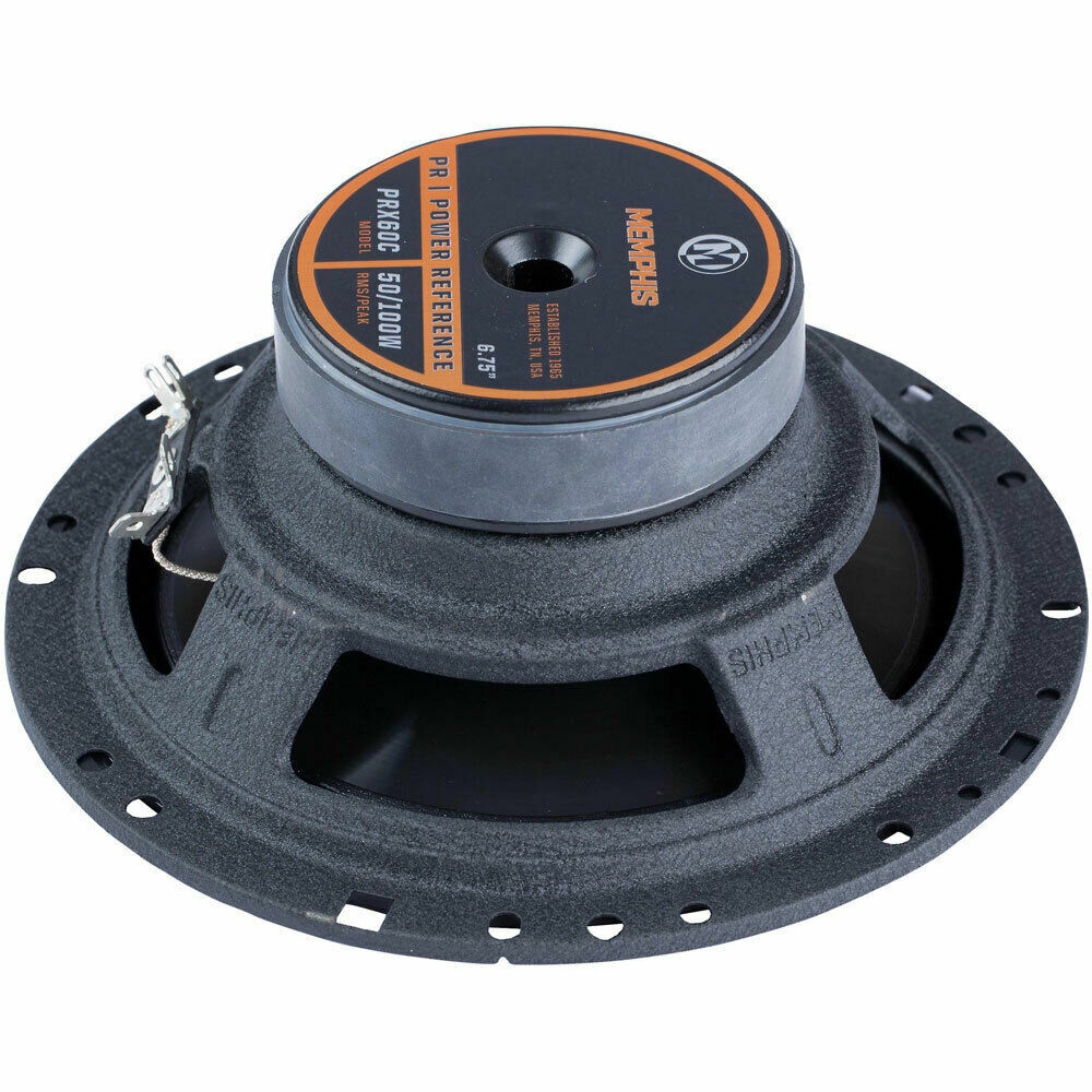 MEMPHIS AUDIO PRX60C POWER REFERENCE-SERIES 6-3/4" 200W COMPONENT SPEAKER SYSTEM