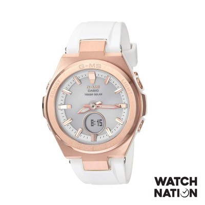 baby g white rose gold