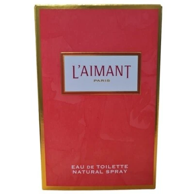 COTY L'AIMANT FOR WOMEN 50ML EAU DE TOILETTE SPRAY BRAND NEW & BOXED