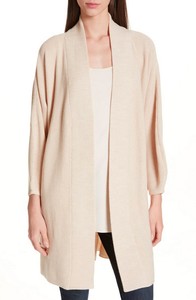 long puff sleeve cardigan