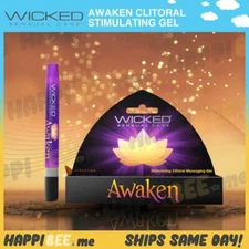 Wicked Awaken Clitoral Gel🍯Clit Cooling Warming Tingling Sensation Lubricant