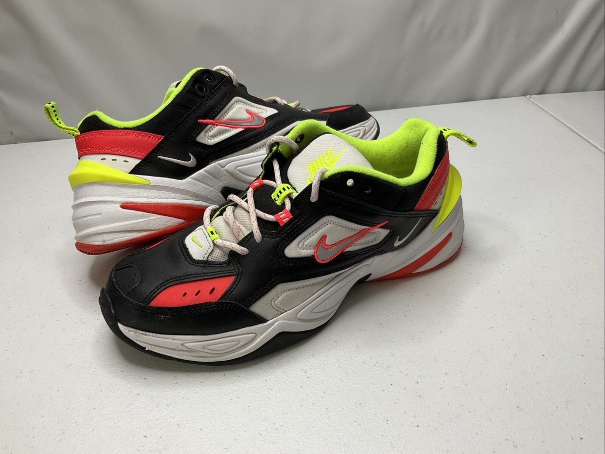 nike m2k tekno black volt