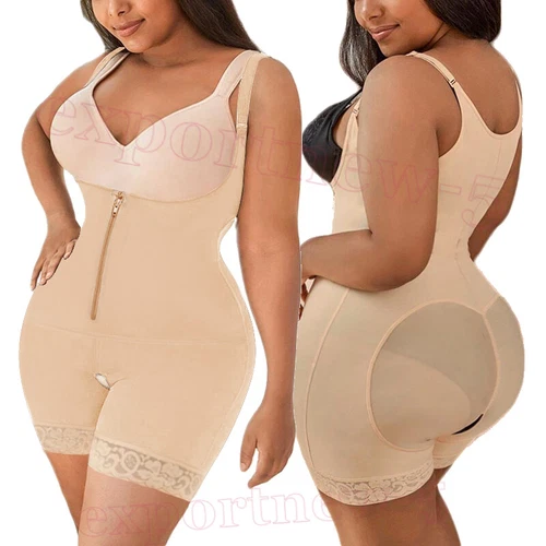 Fajas Colombianas bbl etapa 3 Faja Post cirugia cintura entrenador Slim Body Shaper - Imagen 3 de 30