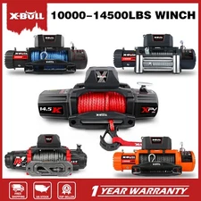 X-BULL Electric Winch 14500LBS 13500LBS 12000LBS Truck Towing Jeep Winch 12V 4WD