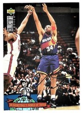 1994-95 Collector's Choice FRENCH Gold Signature Basketball Charles Barkley #406