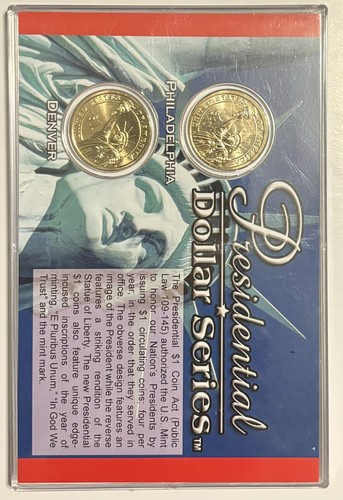 2012 grover cleveland Philadelphia & Denver Dollar Coin Set - Picture 2 of 4