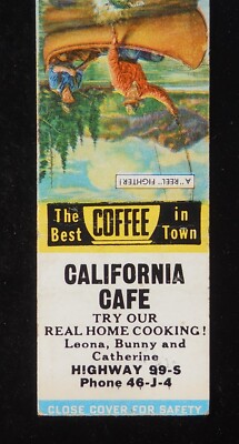 1950s California Cafe Real Home Cooking! Leona Bunny and Catherine Red Bluff CA