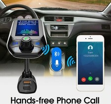 1.8" FM MP3 USB SPEAKERPHONE DISPLAY KIT FOR CAR BLUETOOTH TABLET CHARGER