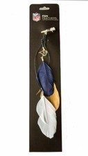 NFL Fan Feather Hair Extension Clip In St. Louis Rams Women Souvenir party gift
