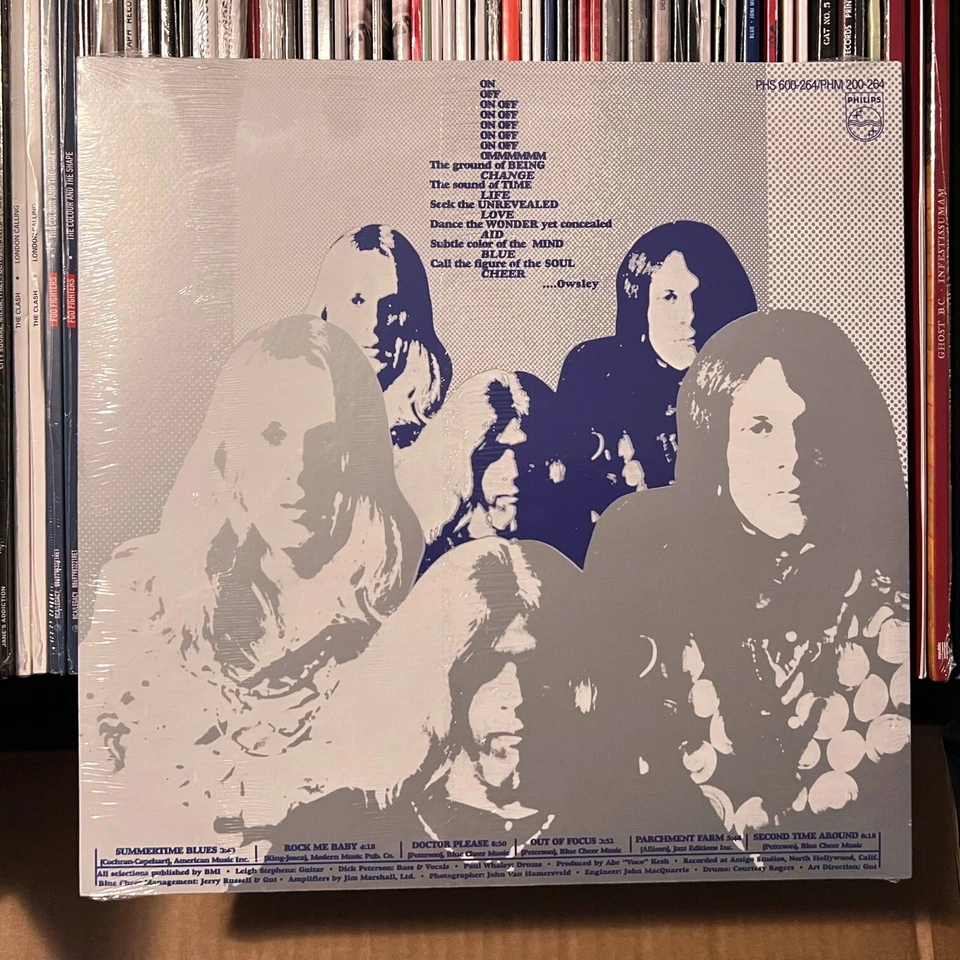 Blue Cheer – Vincebus Eruptum **BRAND NEW / SEALED** PHS 600-264 Vinyl Record LP - Image 2 of 2