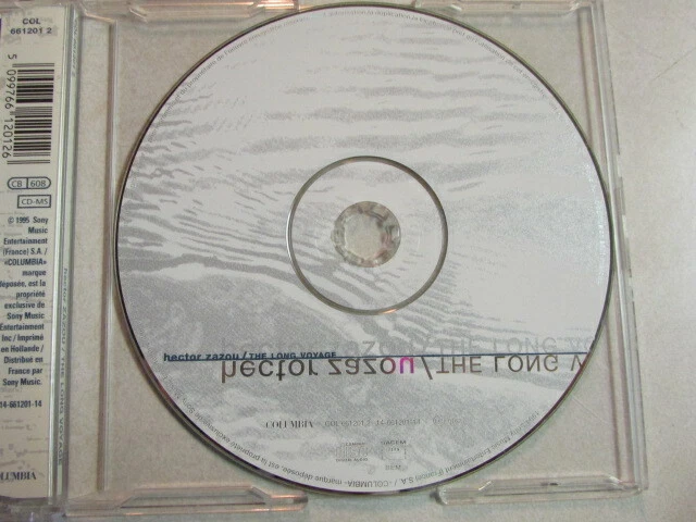 HECTOR ZAZOU THE LONG VOYAGE 3 TRK CD SINGLE 3 VERSIONS ELECTRONIC DOWNTEMPO VG+ Foto 4 de 4