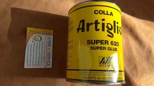 Wilbra CLAW Super 620 Yellow Neoprene Adhesive Glue – 1000ml Can For Wood & Rubber