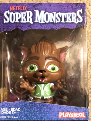 Netflix Super Monsters Lobo Howler Collectible 4 Inch Figure NEW