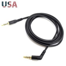 1PC 3.5mm Jack Cable for SteelSeries Arctis Nova 1 Headphones 1.5m Black TPE