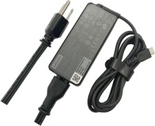 45W Type-C USB-C Laptop Charger for HP Chromebook Lenovo Dell Samsung Switch
