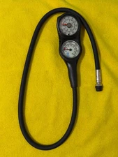 Sea Elite Slimline 2 Gauge Console – Depth & Pressure Gauge – Compact - Global