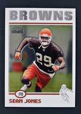 2004 Topps Chrome #229 Sean Jones RC Cleveland Browns
