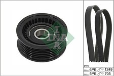 Keilrippenriemensatz Schaeffler INA 529 0451 10 für FOCUS FORD DM2 VOLVO MAX 2 3