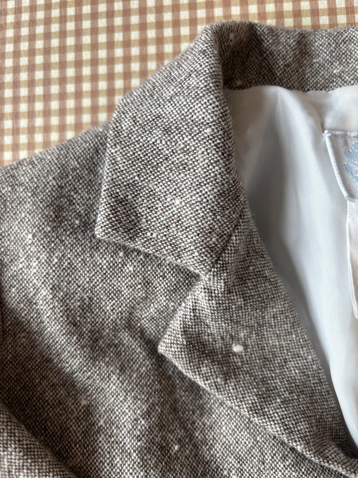 Baby Biscalli Wool blend blazer jacket.Baby Boy Size 9 month Preppy Quiet luxury - Image 4 of 4