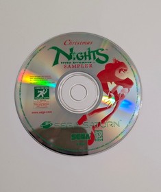 Christmas Nights Into Dreams Sampler Disc Sega Saturn Tested Working