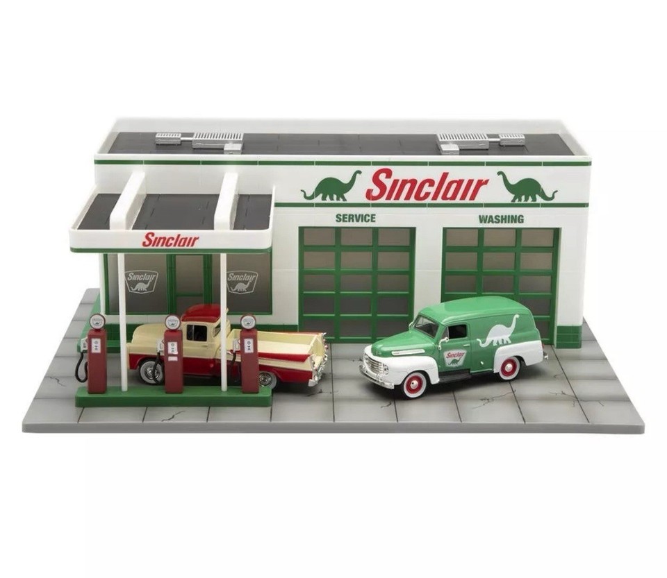 Menards Train Store MENARDS SINCLAIR GAS STATION! O GAUGE O SCALE TRAIN SERVICE CITY ...