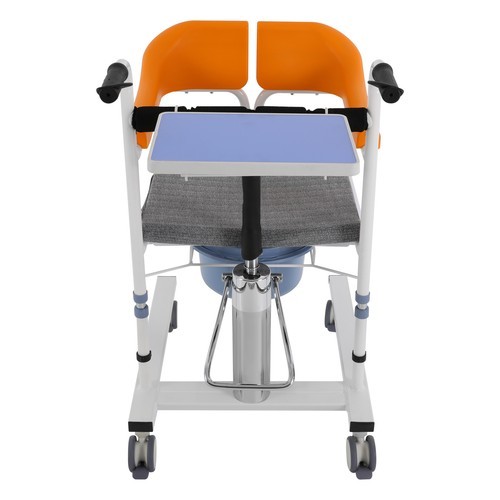 Hydraulic Patient Lift Wheelchair 220LB For Elderly Transfer Chair Nursing Chair