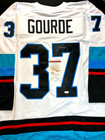 YANNI GOURDE SIGNED #14 CUSTOM JERSEY - Size XL (JSA W/Card) Seattle Kraken — photo 1