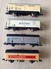 4 X Lima N Gauge 2 Axle LWB Wagons