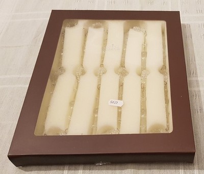 5 Kunstglas Girlanden, Weihnachtschmuck SIA Home Fashion, je ca. 1,5 m, in OVP