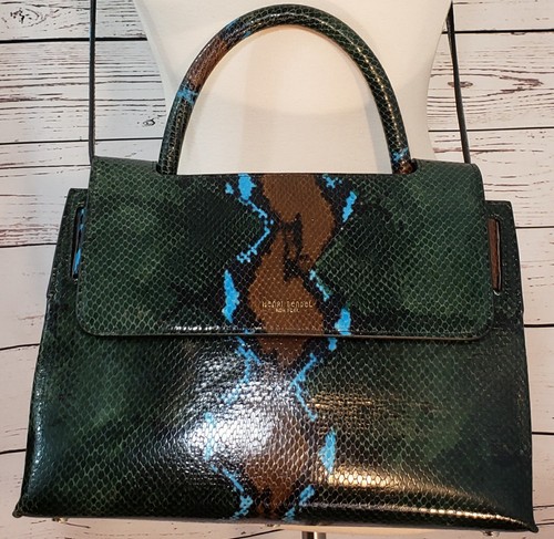 Henri Bendel Python Snake Leather Bag, Limited Edition, WAS $1,000 *NEW & RARE!* - Picture 3 of 17