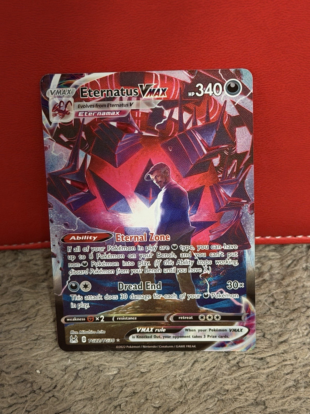 Pokemon Lost Origin Eternatus VMAX TG22/TG30 Trainer Gallery